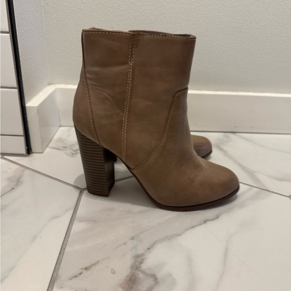 Light Brown Booties - Picture 3 of 5